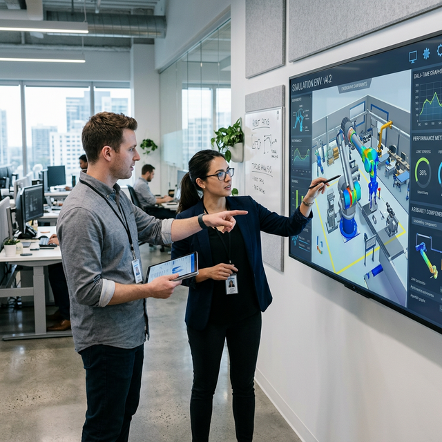 Collaboration with simulation teams